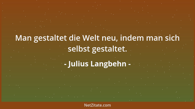 Julius Langbehn - Wer ein zartes Herz hat, muß auch ein starkes Herz haben, sonst hat er keins von beiden ganz....