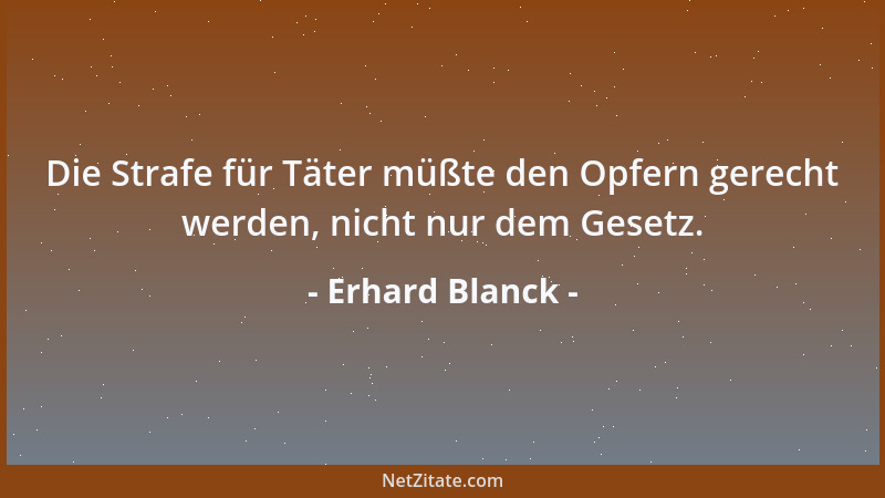 Erhard Blanck - Auch der Standpunkt ist eine Standortfrage....