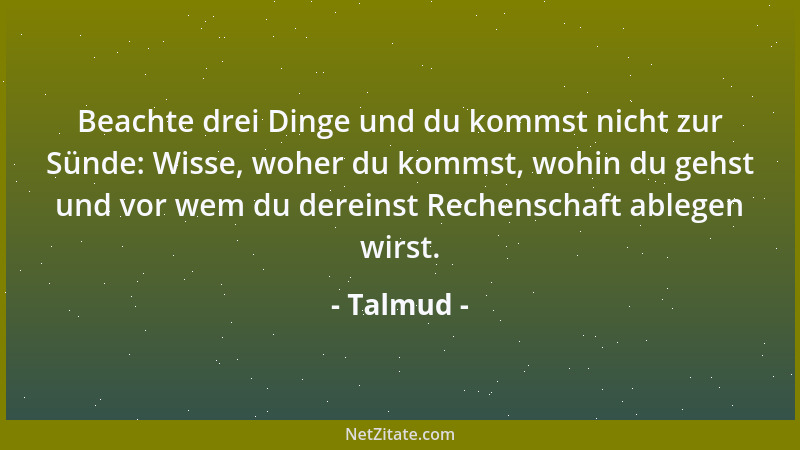 Talmud - Ein Kinderloser ist wie ein Toter....