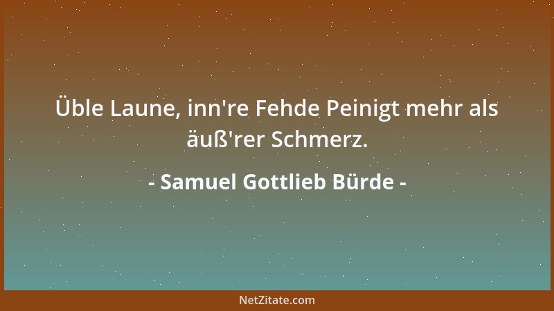 Samuel Gottlieb Bürde - Die Vergangenheit ist ein Licht, am Eingang der Zukunft aufgestellt, um einen Teil der Dunkelheit a...