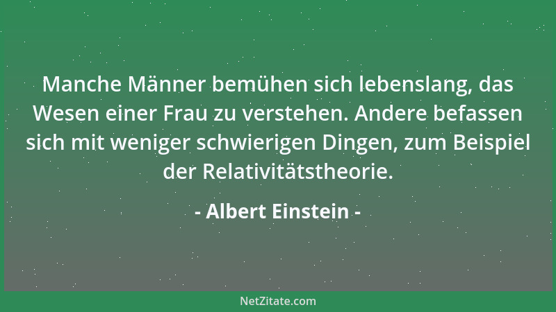 Albert Einstein - Das Wichtigste ist, nicht mit dem Fragen aufzuhören....