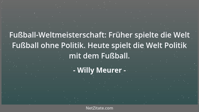 Willy Meurer - Flora und Fauna sind von Natur aus aufeinander abgestimmt. Nur der Mensch stört immer wieder diese Symbiose....