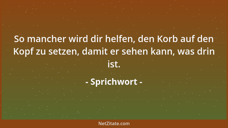 Sprichwort - Eine Last, wohl gefaßt, ist nur eine halbe Last....