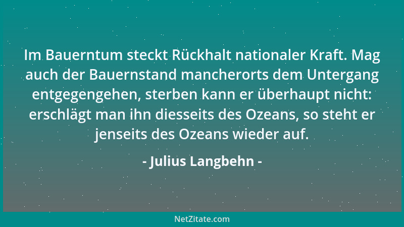 Julius Langbehn - Eine Mutter, die keine Löwin ist, wird leicht zur Äffin....