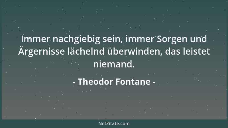 Theodor Fontane - Du wirst es nie zu Tücht 'gem bringen Bei deines Grames Träumereien, Die Tränen lassen nichts gelingen: We...