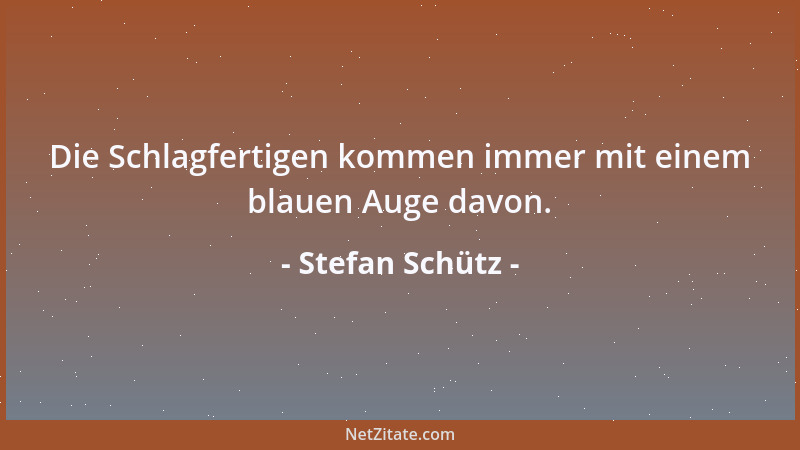 Stefan Schütz - Was man für bare Münze nimmt, entwertet sich ziemlich schnell....