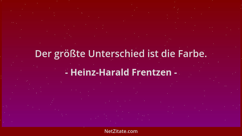 Heinz-Harald Frentzen - Der größte Unterschied ist die Farbe....