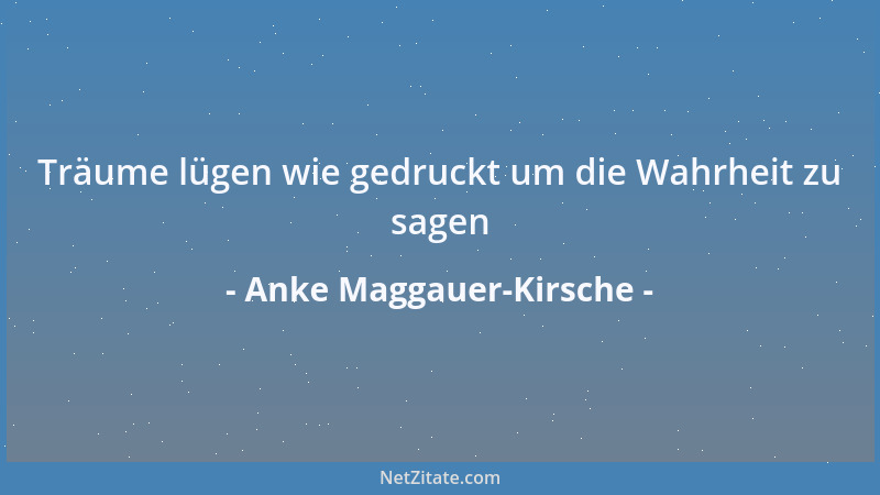 Anke Maggauer-Kirsche - Wer hoch fliegt sieht weiter...