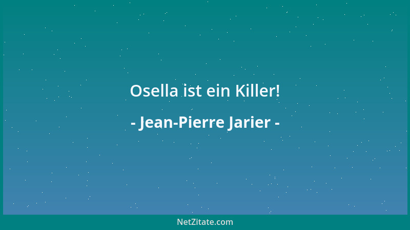 Jean-Pierre Jarier - Osella ist ein Killer!...