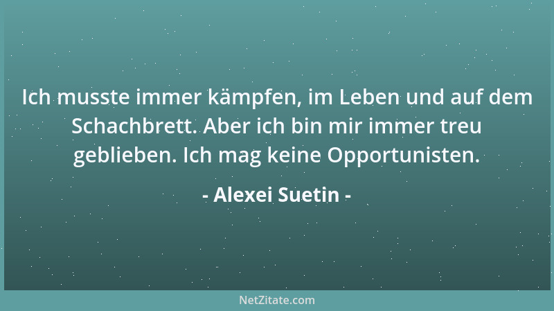 Alexei Suetin - Mein Gott! Er spielt so einfach....