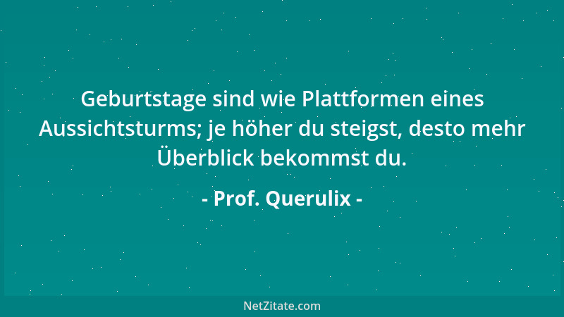 Prof. Querulix - Ich-AG: Einrichtung zur Selbstausbeutung Arbeitsloser zwecks Beschönigung der Arbeitslosenstatistik....