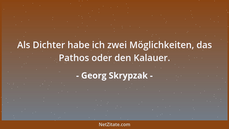 Georg Skrypzak - Gutes Timing ist schwer - besonders schwer, den Augenblick zu treffen, in dem man die Schnauze halten muß....