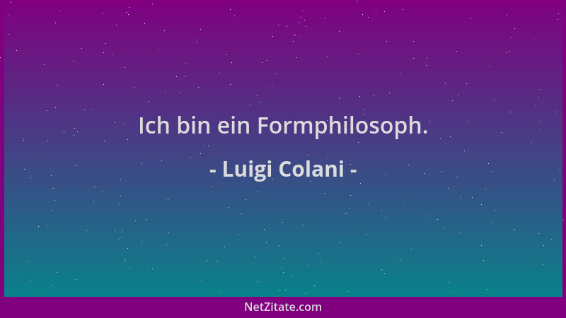 Luigi Colani - Ich bin ein Formphilosoph....