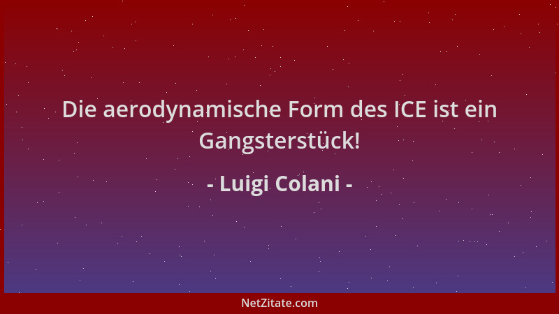 Luigi Colani - Die aerodynamische Form des ICE ist ein Gangsterstück!...