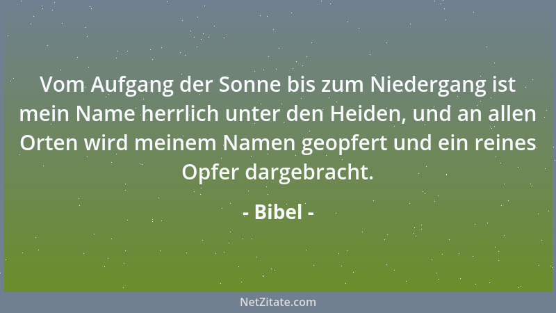 Bibel - Keiner, der alten Wein getrunken, verlangt wohl gleich darauf jungen; er wird sagen: Der alte ist besser....