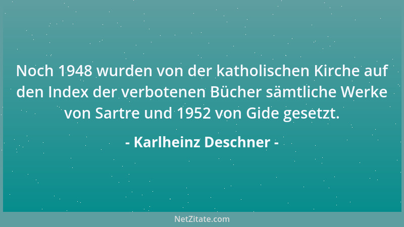 Karlheinz Deschner - Licht ist meine Lieblingsfarbe...