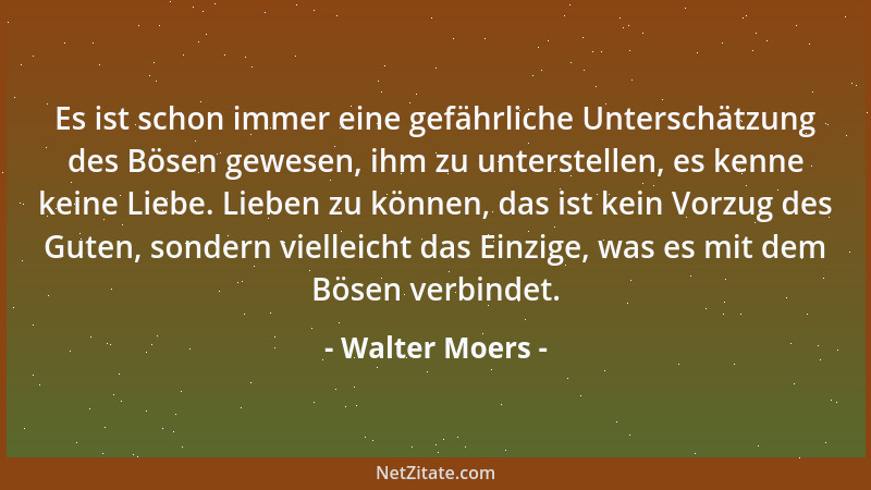 Walter Moers - Die minimalen Anforderungen, die von einem Helden verlangt wurden: sinnloser Wagemut unter Einsatz des eigen...