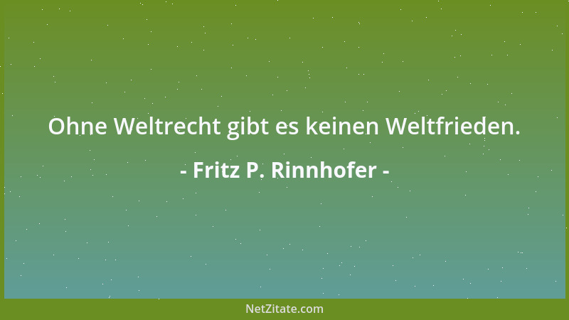 Fritz P. Rinnhofer - Der kleine Mann führt den Kampf ums Dasein, der Neureiche ums Dabeisein....