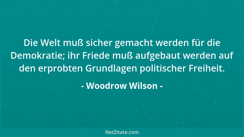 Woodrow Wilson - Die eifrigsten Reformer haben lernen müssen, dass sie sich selbst jeglicher Macht berauben, wenn sie den s...