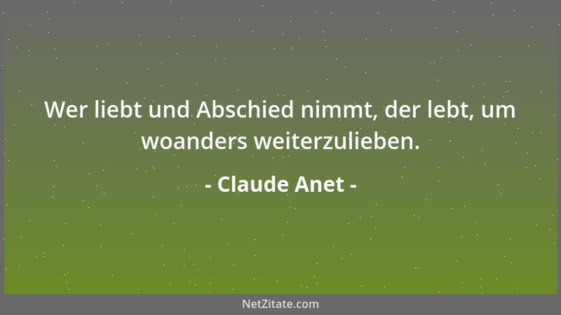 Claude Anet - Man liebt, wo man kann....