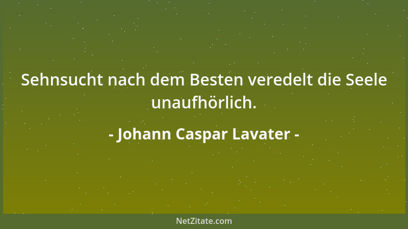 Johann Caspar Lavater - Dennoch! sein dein Wort, wenn jedes Licht um dich Nacht wird....