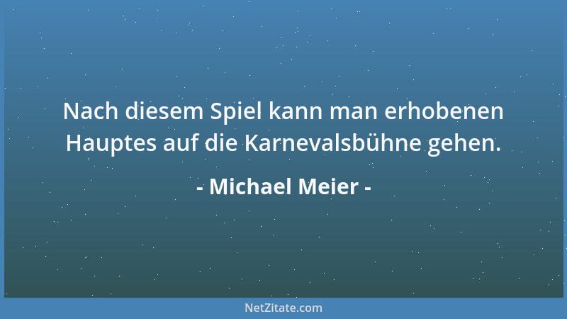 Michael Meier - Das Spiel sollte man schnell ins Archiv stecken und dann nicht wieder heraus holen....