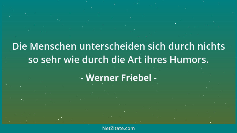Werner Friebel - Wer seinen Müll nicht sieht, kann ihn auch nicht entsorgen....