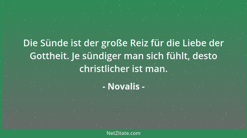 Novalis - Denken ist eine Muskelbewegung....