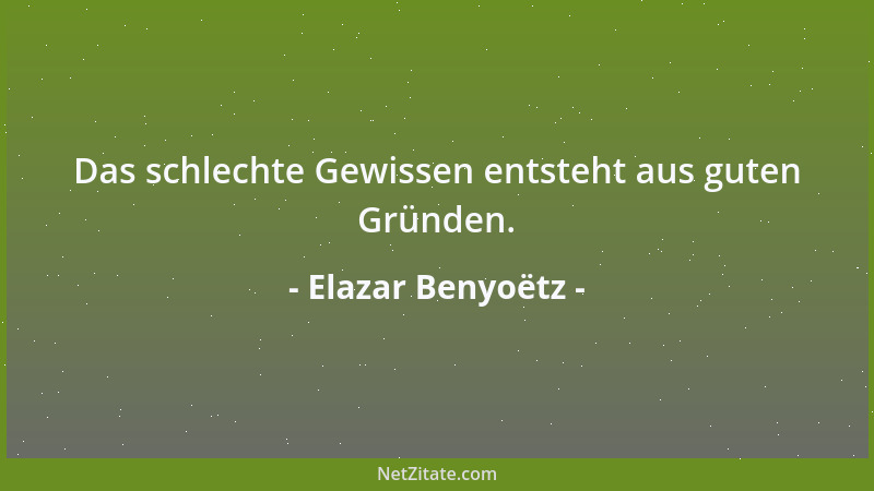 Elazar Benyoëtz - Für das, was Erziehung überhaupt vermag, sind Sprache und Tonfall ausschlaggebend....