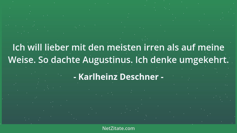 Karlheinz Deschner - Noch 1948 wurden von der katholischen Kirche auf den Index der verbotenen Bücher sämtliche Werke von S...