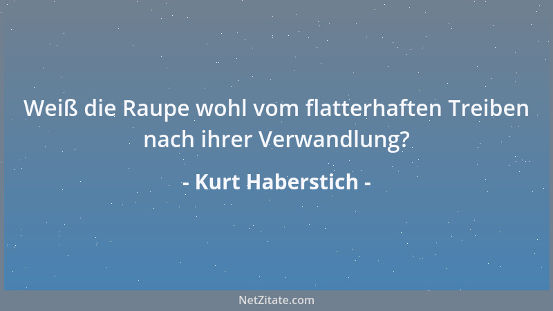 Kurt Haberstich - Wollen wir unsere marode Umwelt retten, hilft nur eine rasche, konzentrierte und entschlossene Lösung. Ha...