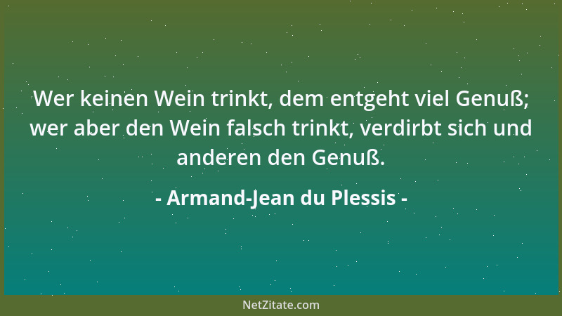 Armand-Jean du Plessis - Der Haushalt ist der Nerv des Staates. Daher muß er den profanen Augen des Untertanen entzogen wer...