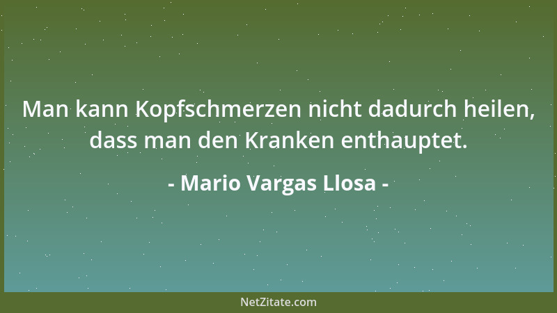 Mario Vargas Llosa - Das Werk eines Schriftstellers verändert weder die Welt noch die Menschheit. Aber es veranlasst uns, W...