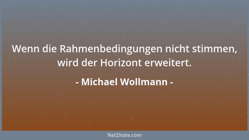 Michael Wollmann - Aus der Tradition wird meist nur Traditionelles herausgelöst, das gewinnbringend weiterverwertet den geg...