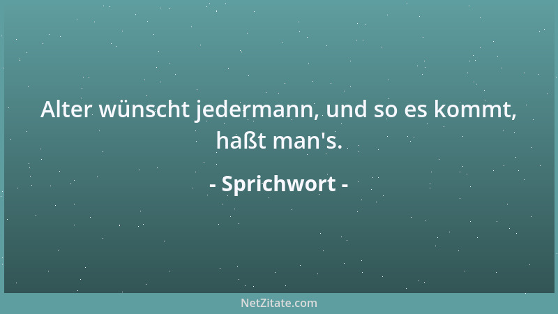 Sprichwort - Das Brot der Mildtätigen hat harte Krusten....