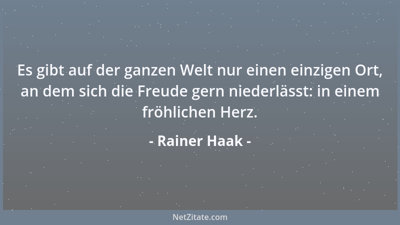 Rainer Haak - Ich wünsche dir, dass du nicht nur die Disteln zwischen den Blumen siehst, sondern auch die Blumen zwischen d...