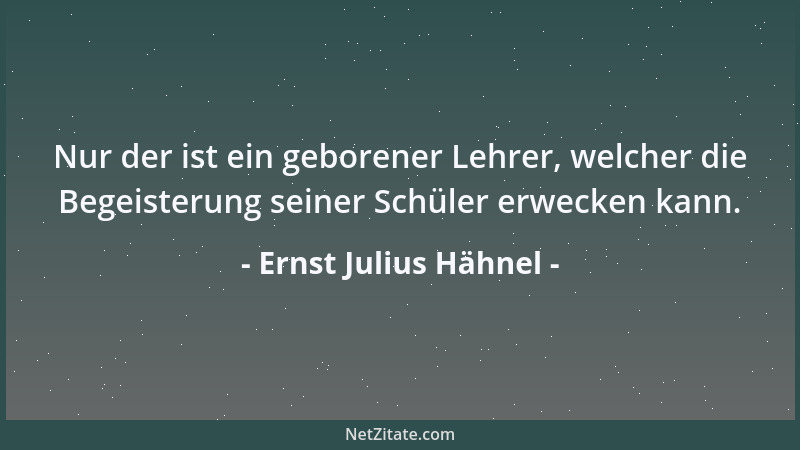 Ernst Julius Hähnel - In klerikalen Ländern sieht man oft vor einem Wald von Heiligen den Erlöser nicht....