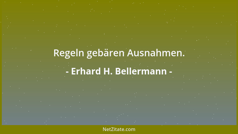 Erhard H. Bellermann - Manche tauschen Euros gegen Fersengeld....