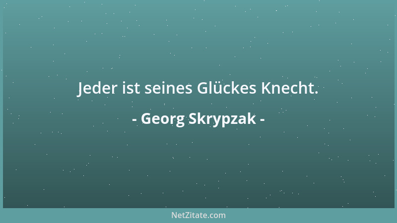 Georg Skrypzak - Als Dichter habe ich zwei Möglichkeiten, das Pathos oder den Kalauer....
