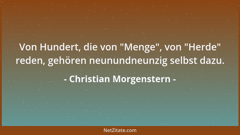 Christian Morgenstern - Dem Kinde im Manne....