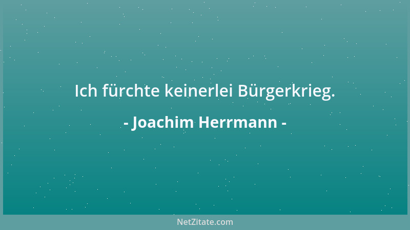 Joachim Herrmann - Ich fürchte keinerlei Bürgerkrieg....