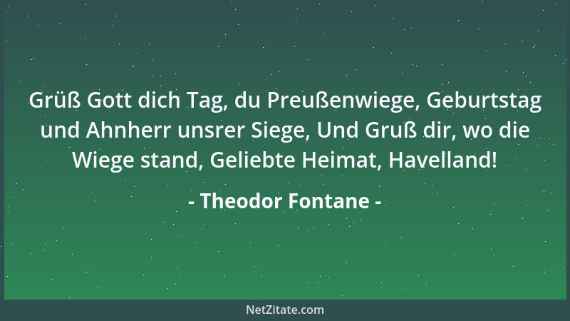Theodor Fontane - Leichtes Leben verdirbt die Sitten, aber die Tugendkomödie verdirbt den ganzen Menschen!...