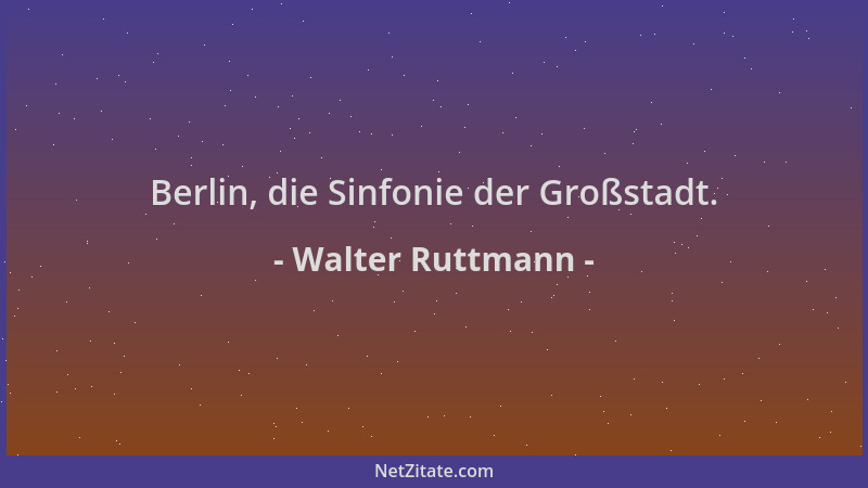 Walter Ruttmann - Berlin, die Sinfonie der Großstadt....