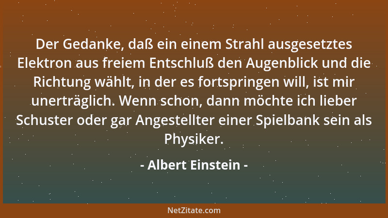 Albert Einstein - Relative Chaostheorie: Geniale Menschen sind selten ordentlich, ordentliche selten genial....