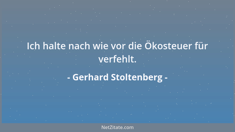 Gerhard Stoltenberg - Als akute Bedrohung empfinde ich die Rote Armee nicht mehr....