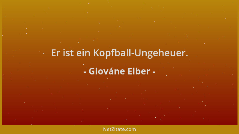 Giováne Elber - Er ist ein Kopfball-Ungeheuer....