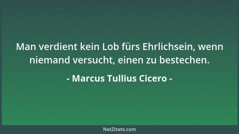 Marcus Tullius Cicero - Aus kleinem Anfang entspringen alle Dinge....