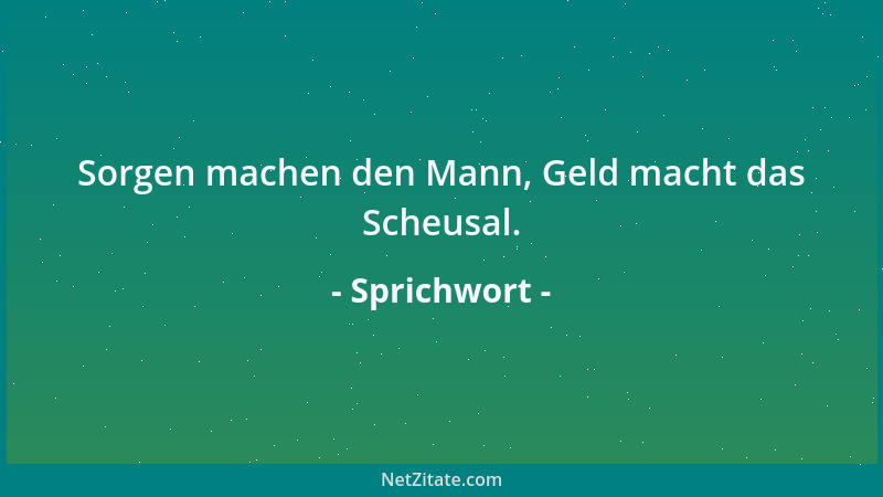 Sprichwort - Wenn die Tochter verheiratet ist, dann erscheinen Scharen von Freiern....