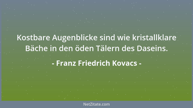 Franz Friedrich Kovacs - Die Börse, das Allerheiligste der Weltwirtschaft....