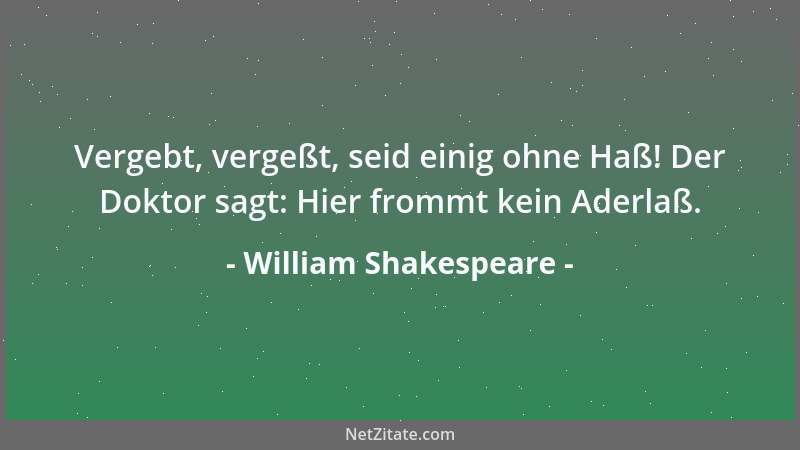 William Shakespeare - Ja, jeder Zoll ein König! Ay, every inch a king!...